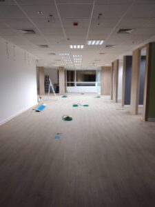 Instalação de piso laminado