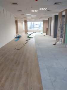 Instalação de piso laminado